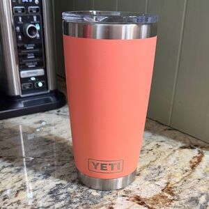 YETI Coral Stainless Steel Tumbler